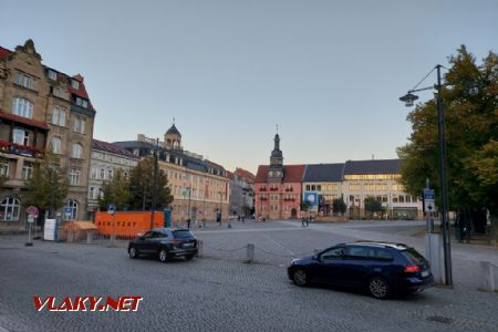 Eisenach: Hlavní náměstí Markt © Tomáš Kraus, 9.10.2021
