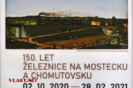 Plakát k výstavě jestě se starým datem ukončení,  10.12.2020, foto © Pavel Stejskal
