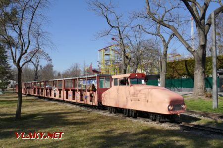 Wien/Prater: souprava Liliputbahn, 22. 3. 2022 © Libor Peltan