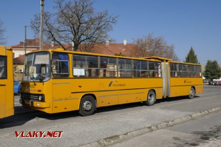 Pápa: archaický vozový park zdejší MHD, 25. 3. 2022 © Libor Peltan