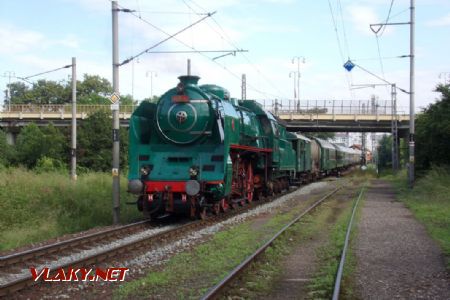 V závese vlaku je vezený Zelený Anton, 10.6.2023, Zvolen © S.Langhoffer