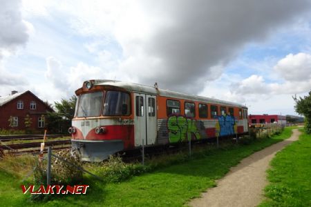 Lemvig, jednodílný vůz Ym 15, 14.8.2023 © Jiří Mazal