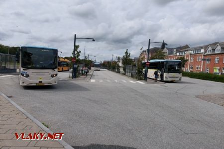 Thisted, autobusové nádraží, 14.8.2023 © Tomáš Kraus