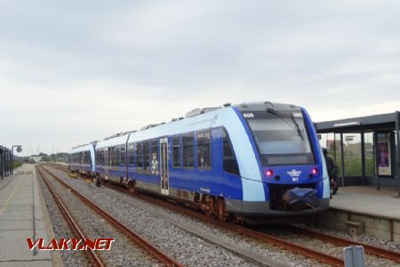 Frederikshavn, jednotky ř. Lm (LINT 41) dopravce Nordjyske Jernbaner, 15.8.2023 © Jiří Mazal