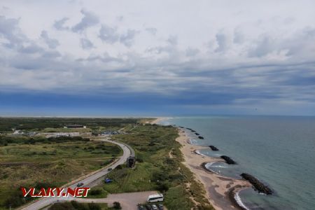 Skagen, výhled ze Šedého majáku, 15.8.2023 © Tomáš Kraus