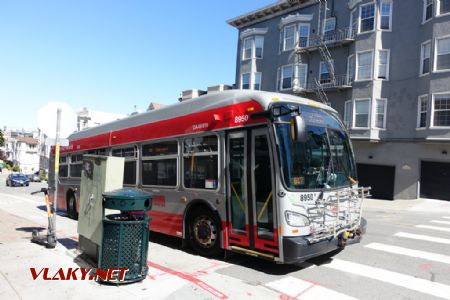 San Francisco, autobus místní MHD, 12.10.2023 © Jiří Mazal