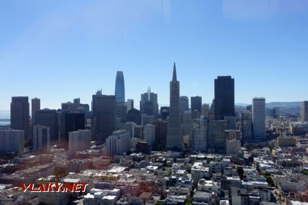 San Francisco, výhled z Coit Tower, 12.10.2023 © Jiří Mazal