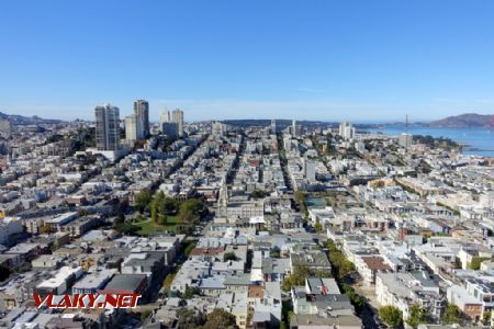 San Francisco, výhled z Coit Tower, 12.10.2023 © Jiří Mazal