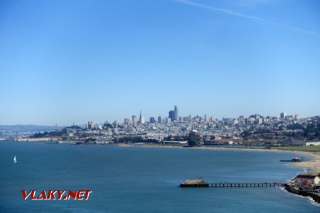 San Francisco z Golden Gate Bridge, 12.10.2023 © Jiří Mazal