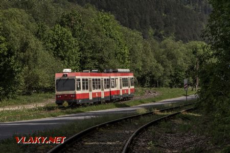 IDS, Valaská, vlak smer Hronec