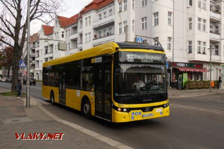 Berlin: nizozemský elektrobus Ebusco 2.2, 13. 4. 2024 © Libor Peltan
