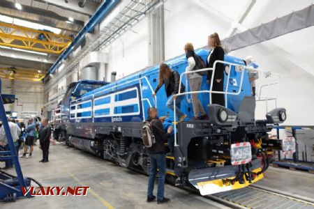 Hala K, lokomotiva 744.179-3 ČD Cargo