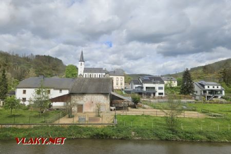 Kautenbach, pohled na obec, 3.5.2024 © Jiří Mazal