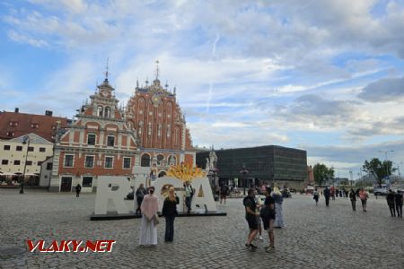 Riga, instagramový fotoflek u Domu Černohlavců, 4.7.2024, Tomáš Kraus