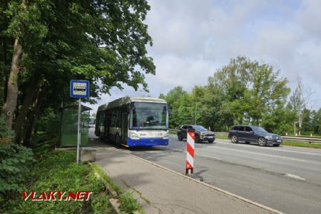 Riga, trolejbus 24Tr bez trolejí u etnografického muzea, 5.7.2024, Tomáš Kraus