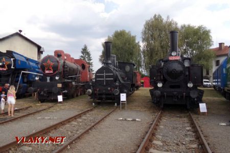 Pri poslednom návrate na výstavu fotím hlavne parné rušne, ktoré z depa nevyšli