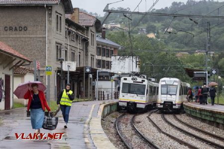 Vymeniť trakciu, Grado (Oviedo- Ribadeo) 2024 © Tomáš Votava