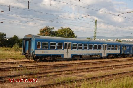 Miskolc: vůz Bmx přeznačený na Bpmee, 26. 7. 2024 © Libor Peltan