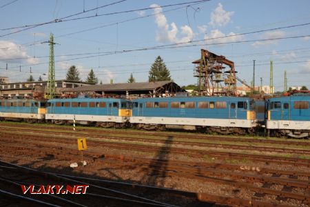 Miskolc: četné spotávající Szili s popředím pomalé jízdy, 26. 7. 2024 © Libor Peltan