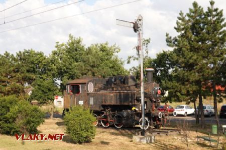 Mezőkövesd: pomníková pára na nádraží, 26. 7. 2024 © Libor Peltan