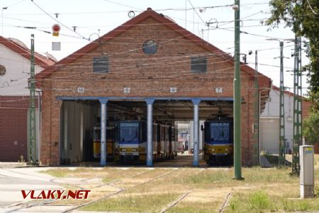 Szeged/vozovna tramvají: Bengali, KT4D ex Berlin/Potsdam, T6A2, 27. 7. 2024 © Libor Peltan