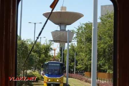 Szeged/Bálint Sándor utca: KT4D ex Cottbus skrz okno F, 27. 7. 2024 © Libor Peltan