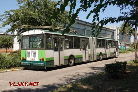 Szeged/vozovna trolejbusů: Škoda 15Tr07/7 ex České Budějovice “07”, 27. 7. 2024 © Libor Peltan