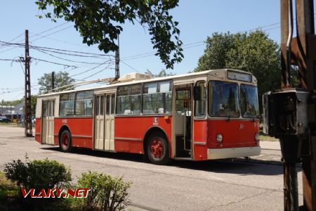 Szeged/vozovna trolejbusů: ZiU-9 (ZiU-682UV, 1986), 27. 7. 2024 © Libor Peltan