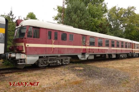 Budapest/Vasúttörténeti Park: řídící vůz Btx k MDmotu, 17. 8. 2024 © Libor Peltan