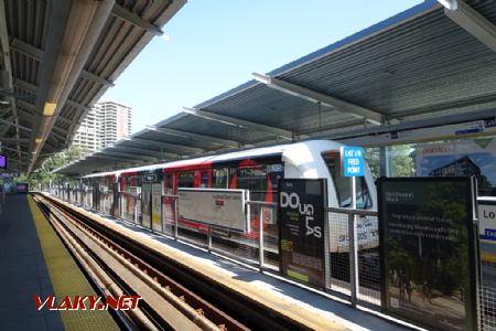 Vancouver, Lougheed Town Centre, Expo line s jednotkou ART Mark II, 5.8.2024 © Jiří Mazal