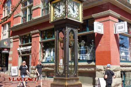 Vancouver, Gastown Steam Clock, 5.8.2024 © Jiří Mazal