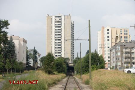 Edmonton, High Level Bridge line, u zast. Garneau, 6.8.2024 © Jiří Mazal