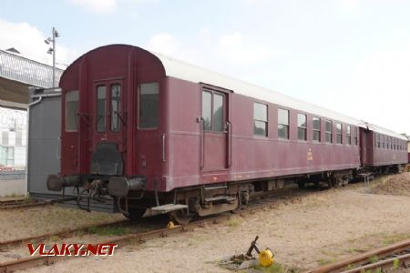 Danmarks Jernbanemuseum: osobní a zavazadlový vůz (Scandia 1958), 23. 6. 2024 © Libor Peltan