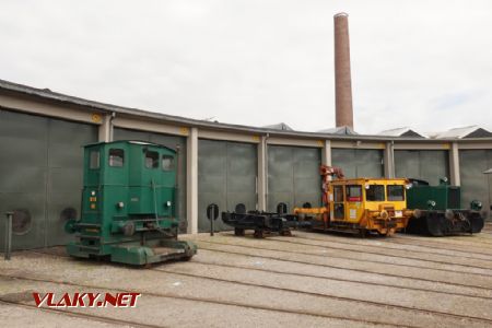 Danmarks Jernbanemuseum: posunovadlo, MUVka a další “Køf”, 23. 6. 2024 © Libor Peltan