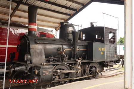 Danmarks Jernbanemuseum: pod stříškou navršené páry, 23. 6. 2024 © Libor Peltan