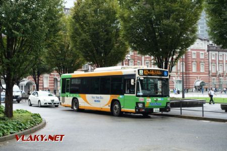 Tokio hlavní nádraží, bus MHD, 28.10.2024 © Jiří Mazal