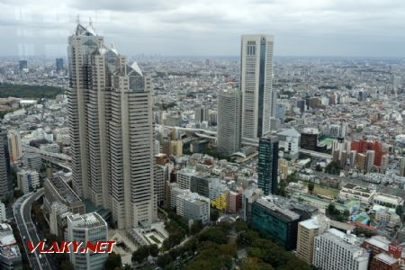 Výhled z Tokio Metropolitan Government Main Building, 29.10.2024 © Jiří Mazal