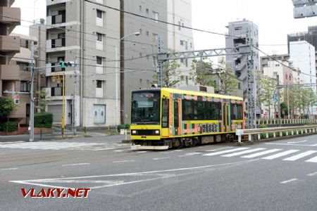 Tokio, u zast. Omokagebashi, tramvaj typu Toei 8900, 29.10.2024 © Jiří Mazal