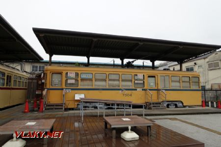 Tokio, historické tramvaje u zast. Arakawa-shakomae, 29.10.2024 © Jiří Mazal