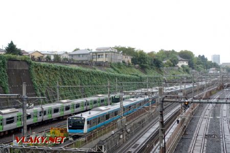 Nippori, příměstské elektrické jednotky, 29.10.2024 © Jiří Mazal