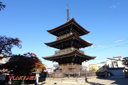 Takayama, chrám Hida Kokubunji, 6.11.2024 © Jiří Mazal