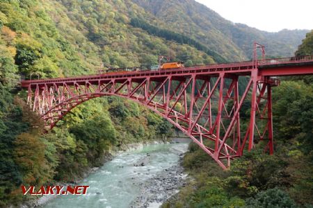 Kurobe Gorge Railway, most Shin-Yamabiko, 7.11.2024 © Jiří Mazal