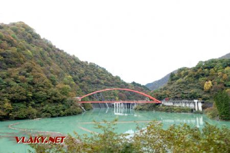 Kurobe Gorge Railway, most Komen u elektrárny Unazuki, 7.11.2024 © Jiří Mazal