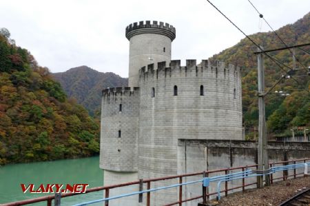 Kurobe Gorge Railway, elektrárna Shin-yanagawara, 7.11.2024 © Jiří Mazal