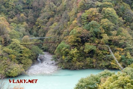 Kurobe Gorge Railway, úsek Yanagibashi - Moriishi, 7.11.2024 © Jiří Mazal