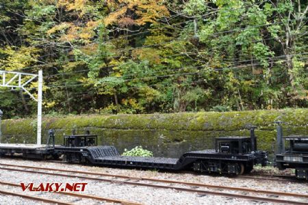 Kurobe Gorge Railway, Dashidaira, hlubinné vozy, 7.11.2024 © Jiří Mazal