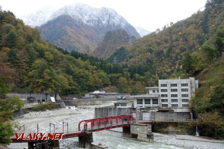 Kurobe Gorge Railway, přehrada Kurobegawa, 7.11.2024 © Jiří Mazal