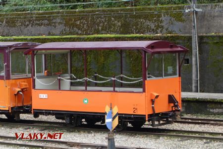 Kurobe Gorge Railway, Nekomata, otevřený vůz, vůz č. 21, 7.11.2024 © Jiří Mazal