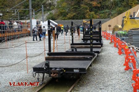 Kurobe Gorge Railway, Nekomata, nákladní vůz, 7.11.2024 © Jiří Mazal