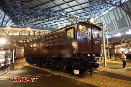 Omiya, železniční muzeum, lokomotiva ED17 z r. 1923, 28.10.2024 © Jiří Mazal